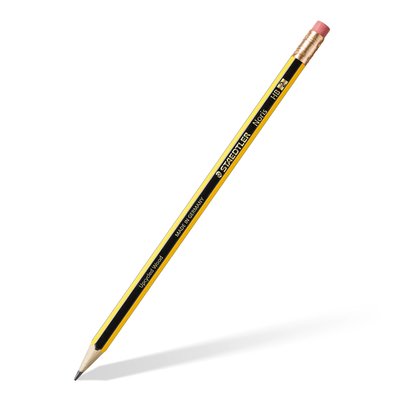 Crayon Staedtler Noris HB avec embout gomme