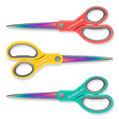 Ciseaux Staedtler Norix 21cm 3 couleurs assorti