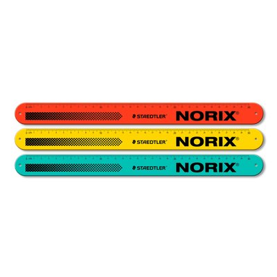 Règle flexible Staedtler Norix 30cm assorti