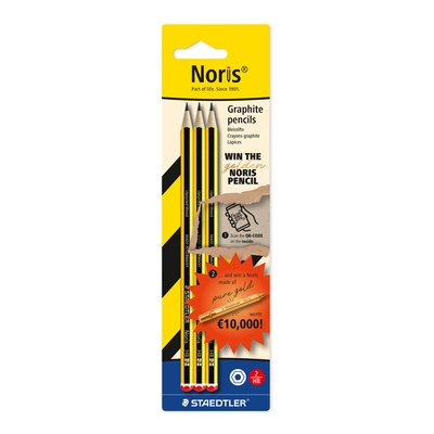 Crayon Staedtler Noris 3x HB Find the golden Noris