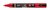 Paintmarker Uni POSCA PC-5BR brushpunt medium rood