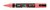 Paintmarker Uni POSCA PC-5BR brushpunt medium koraal