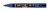 Paintmarker Uni POSCA PC-5BR brushpunt medium donkerblauw