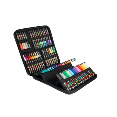 Paintmarker Uni POSCA assorti koffer à 60 stuks