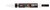 Paintmarker Uni POSCA PC-5BR brushpunt medium wit
