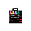 Paintmarker Uni POSCA PC-5BR brushpunt medium set à 8 kleuren foto