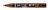 Paintmarker Uni POSCA PC-5BR brushpunt medium bruin