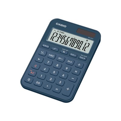 Calculatrice Casio MS-20YC-NY bleu