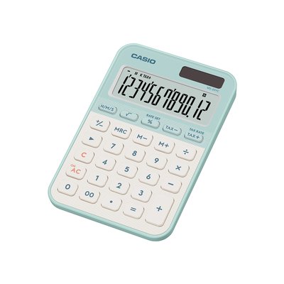 Rekenmachine Casio MS-20YC-LG groen