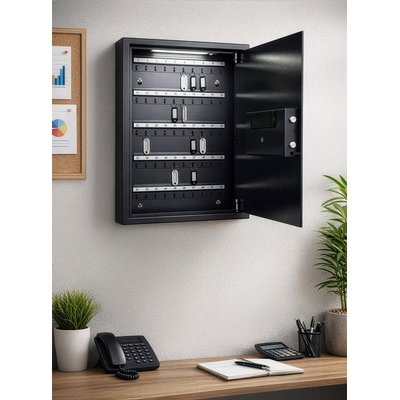 Sleutelkast Pavo High security Smart 50 haken 550x380x100mm
