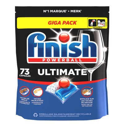 Vaatwastabletten Finish Ultimate Regular 73 stuks