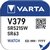 Batterij VARTA knoopcel 1x V379/SR63 zilver