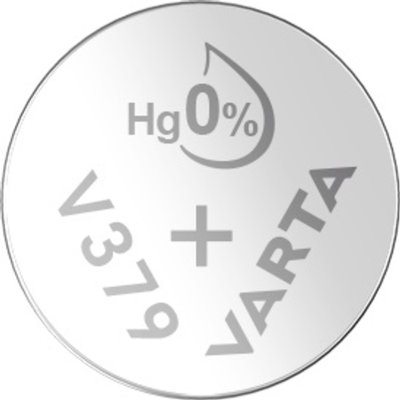 Batterij VARTA knoopcel 1x V379/SR63 zilver