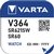 Batterij VARTA knoopcel 1x V364/SR60 zilver