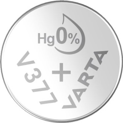Batterij VARTA knoopcel 1x V377/SR66 zilver