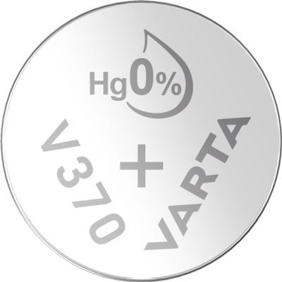 Batterij VARTA knoopcel 1x V370/SR69 zilver
