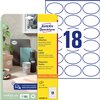 Etiket Avery L6024REV-25 63.5x42.3mm wit 450 stuks foto