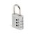 Hangslot MasterLock combinatieslot aluminium 30mm