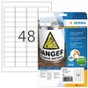 Etiket HERMA 9531 45.7x21.2mm weerbestendig 480 stuks foto