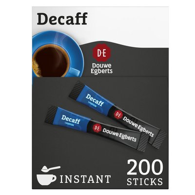 Café décaféiné instantané Douwe Egberts boîte 200 sticks