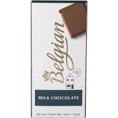 Chocolade The Belgian melk reep 100 gram