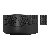 Clavier HP 965 BLK ergonomique sans fil