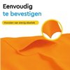 Tafelrok BRASQ voor statafel 80cm oranje foto