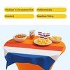 Tafelrok BRASQ voor statafel 80cm oranje foto