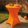 Tafelrok BRASQ voor statafel 80cm oranje foto