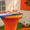 Tafelrok BRASQ voor statafel 80cm oranje foto