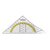 Equerre Westcott 14cm flexible transparent