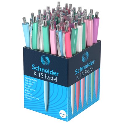 Stylo bille Schneider K15 Medium assorti