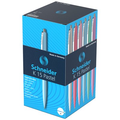 Stylo bille Schneider K15 Medium assorti
