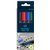 Marqueur permanent Schneider Maxx 130 ogive 1-3mm assorti 4 pièces