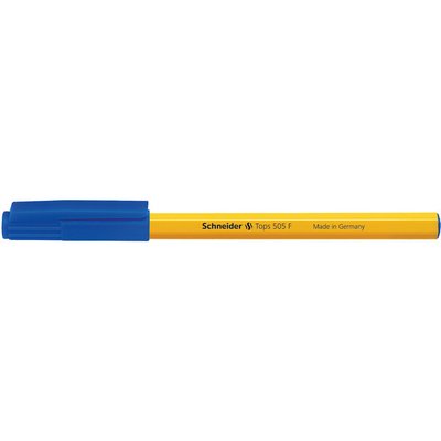 Stylo Schneider Tops 505 Fin bleu