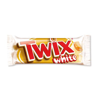 Chocolade Twix white reep doos 32 stuks