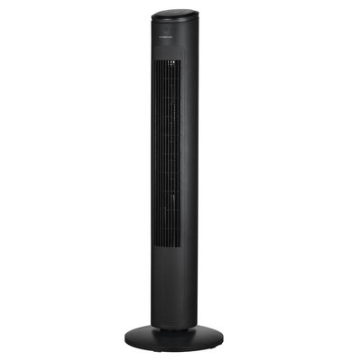 Ventilateur colonne Inventum 75cm télécommande noir