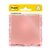 Memoblok Post-it 3M 73x73mm Transparant roze