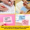 Memoblok Post-it 3M 73x73mm Transparant roze foto