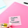 Memoblok Post-it 3M 73x73mm Transparant roze foto