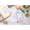 Memoblok Post-it 3M 73x73mm Transparant roze foto