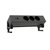 Multiprise Euroseat à poser 3 prises USB A+C noir