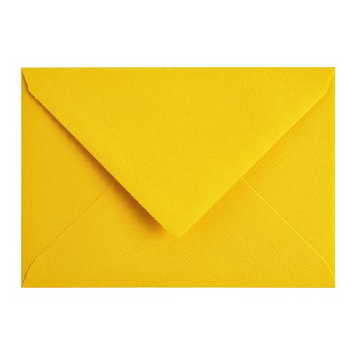 Envelop Papicolor C6 114x162mm dottergeel pak à 6 stuks
