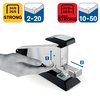 Agrafeuse Rapid Retro Classic K2 pleine-bande 50 feuilles noir Photo