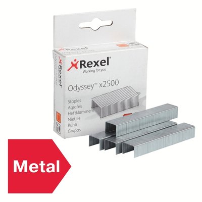 Nieten Rexel Odyssey verzinkt 2500 stuks