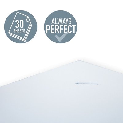 Agrafes Leitz 24/6 blanc 1000 pièces