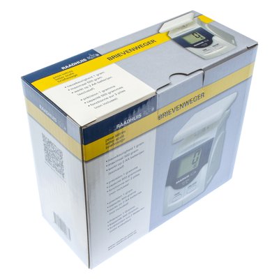 Briefweger Raadhuis tot 500 gram kunststof wit
