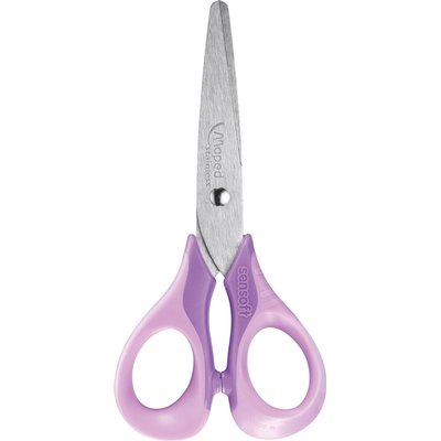 Schaar Maped Sensoft 13cm pastel assorti