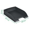 Brievenbak Leitz Plus standaard A4 wit foto