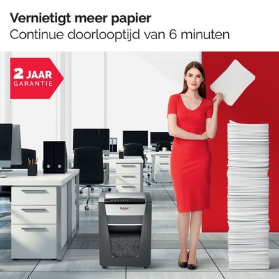 Papiervernietiger Rexel Momentum X410-SL snippers 4x28mm